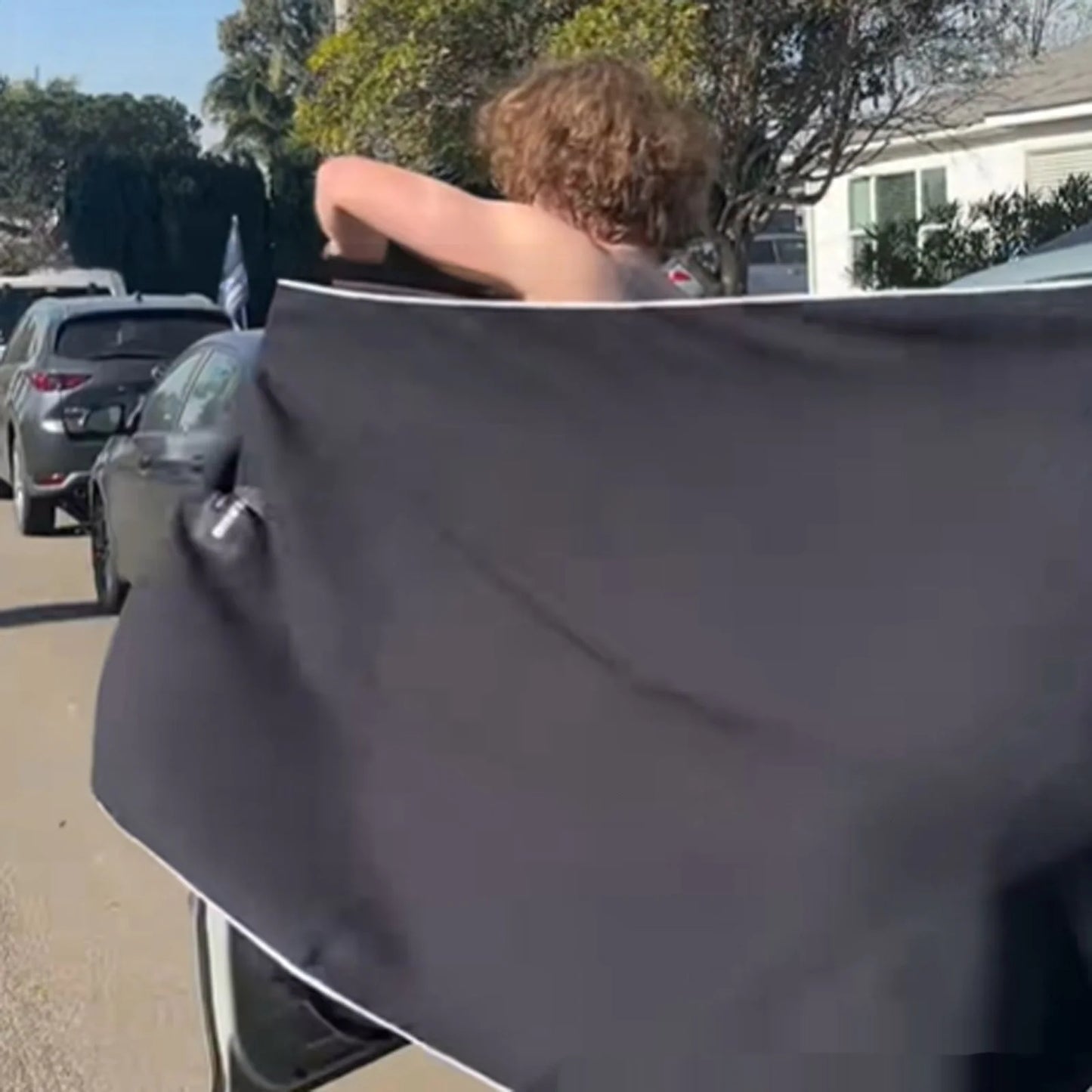Magnetic Car Bath Towel