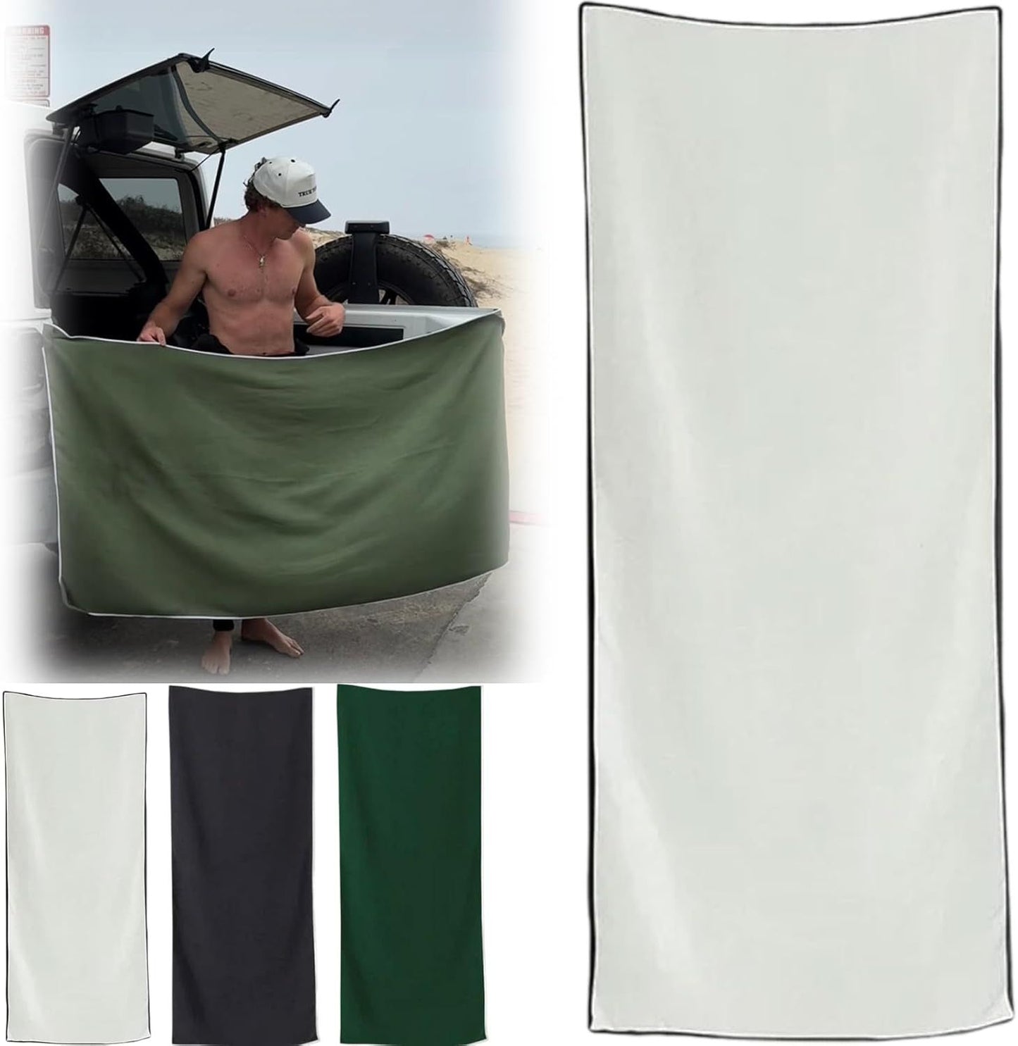 Magnetic Car Bath Towel