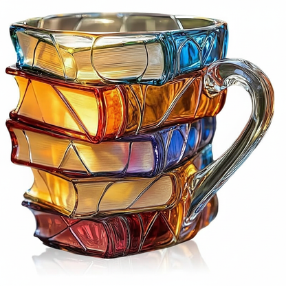 Book Mug-with a spoon